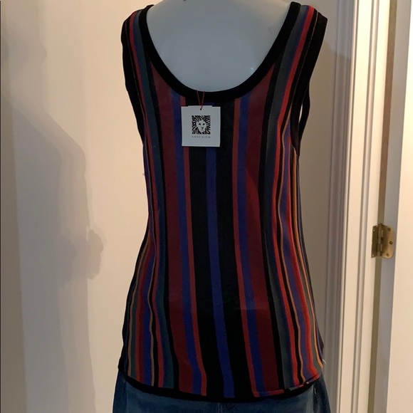 Anne Klein stripe tank - Picture 4 of 8
